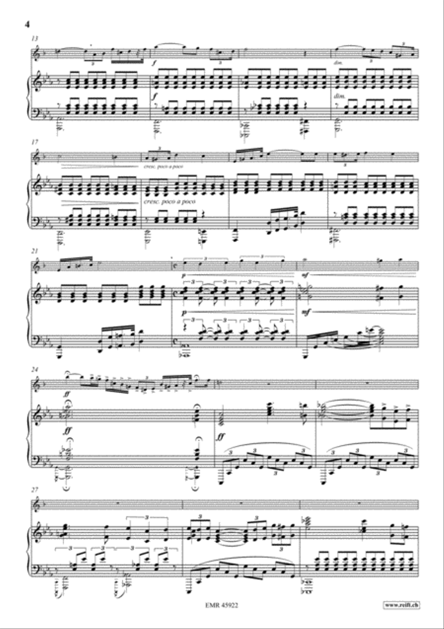 Poeme Poeme Voice Solo scores gallery preview page 5