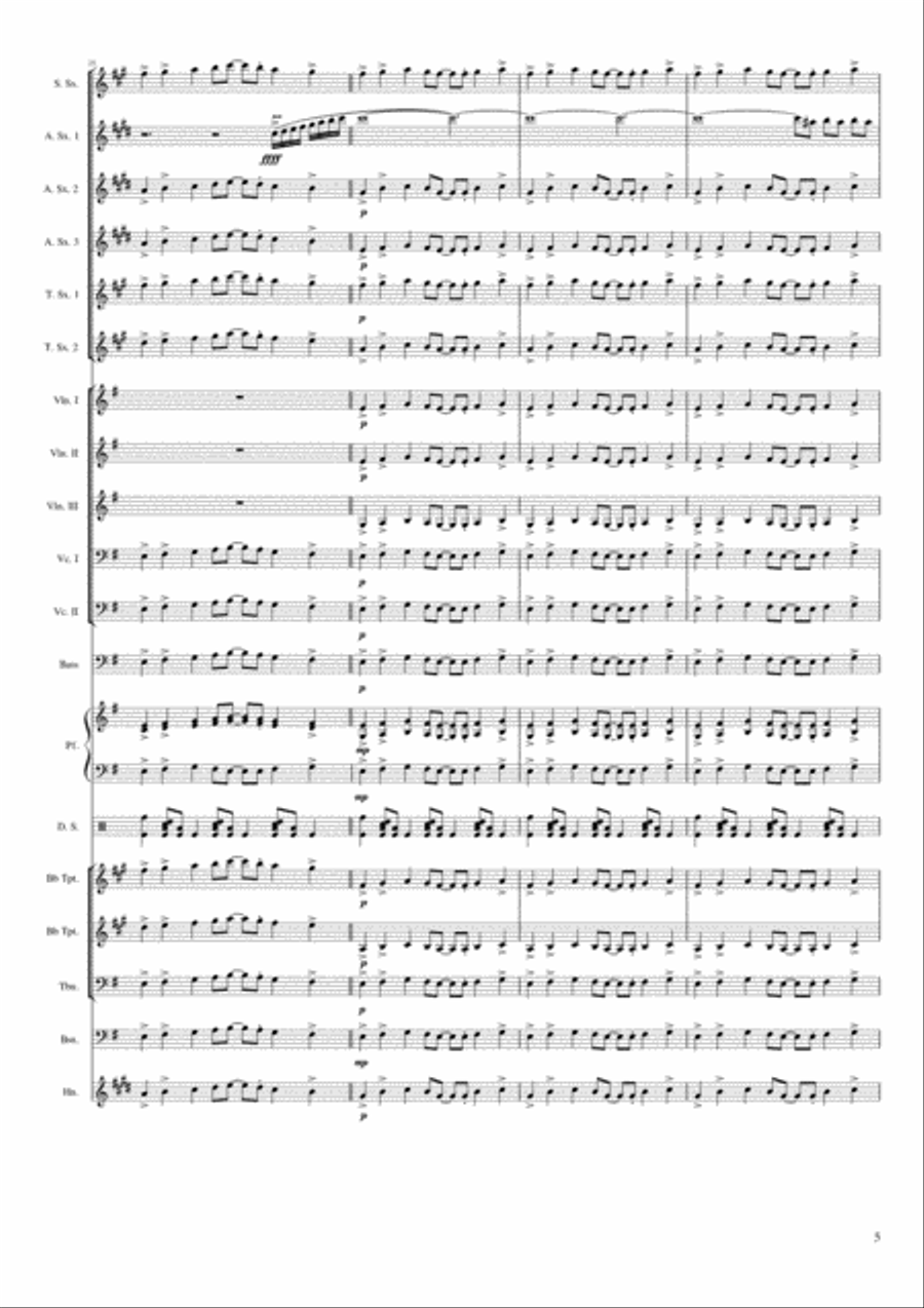 Music English Horn scores gallery preview page 5