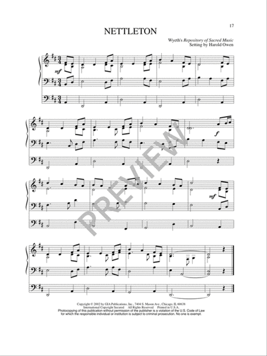 Twenty-Five Organ Harmonizations - Volume 2 Organ scores gallery preview page 19