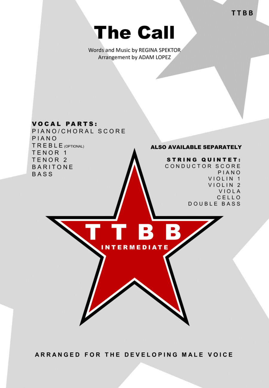 The Call The Call TTBB scores gallery preview page 1