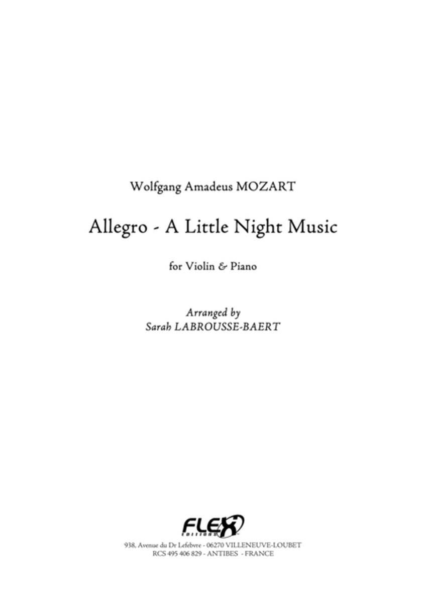 Allegro - Little Night Music image number null