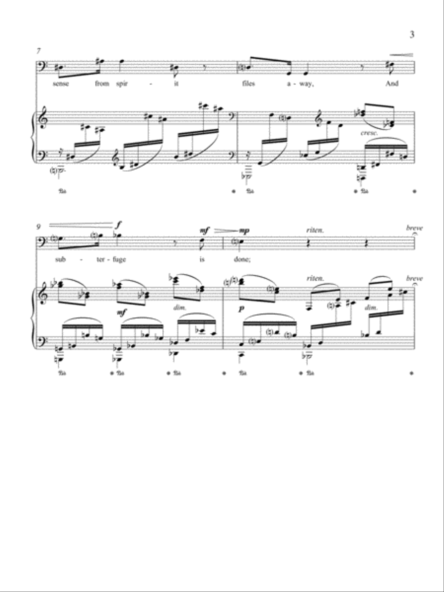 Of All the Souls that Stand Create Baritone Voice scores gallery preview page 3