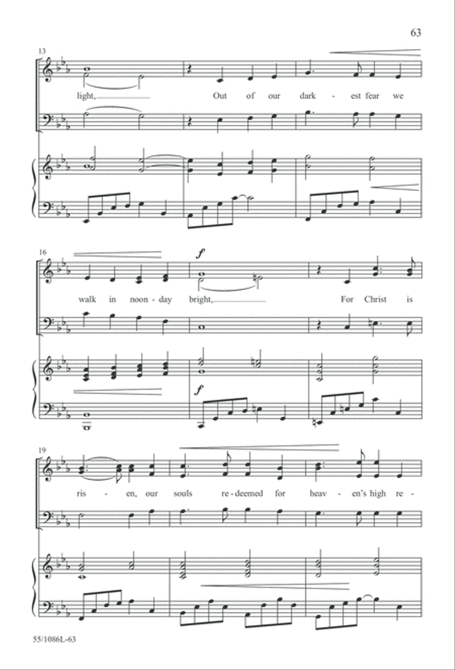 Out of the Shadows 3-Part scores gallery preview page 63