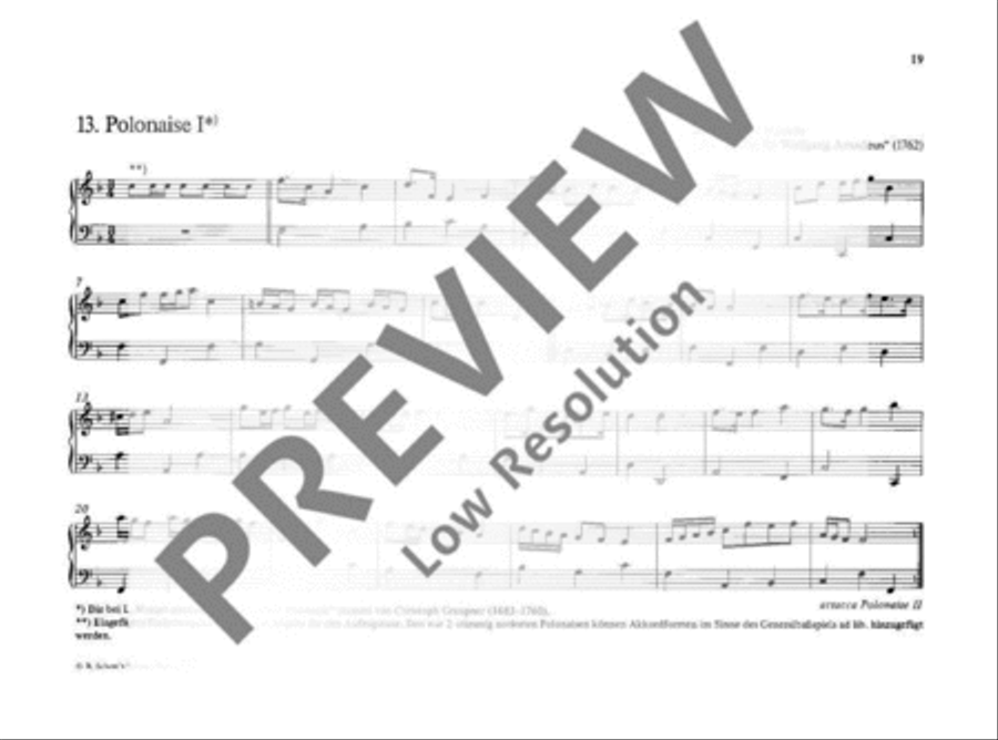 Historische Tänze Historische Tänze Piano scores gallery preview page 20