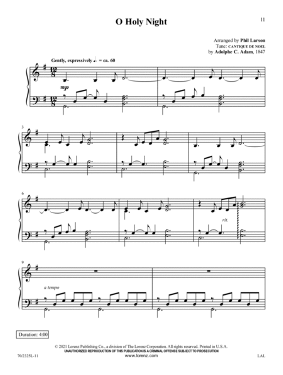 Some Cozy Christmas Piano Piano Solo scores gallery preview page 8