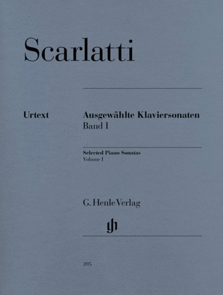 Book cover for Scarlatti - Selected Sonatas Vol 1