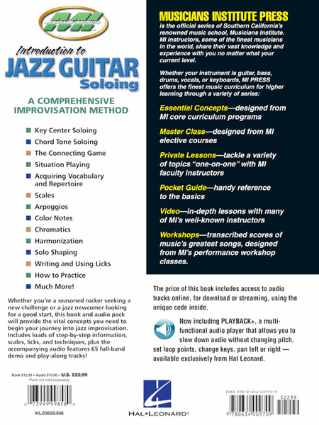 Introduction to Jazz Guitar Soloing image number null