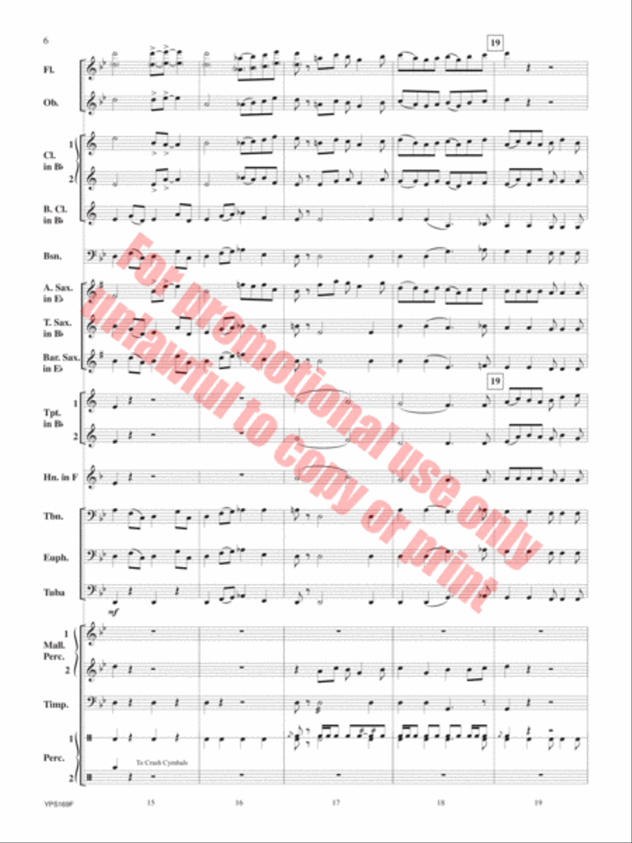 Fracas Fracas Concert Band scores gallery preview page 7