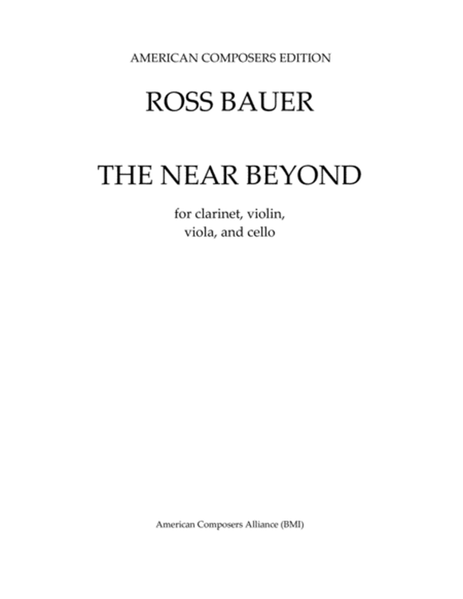 [Bauer] The Near Beyond