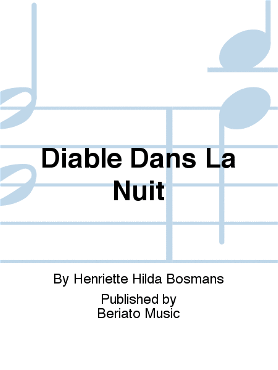 Diable Dans La Nuit Voice Solo scores gallery preview page 1