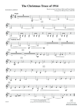The Christmas Truce of 1914: B-flat Bass Clarinet