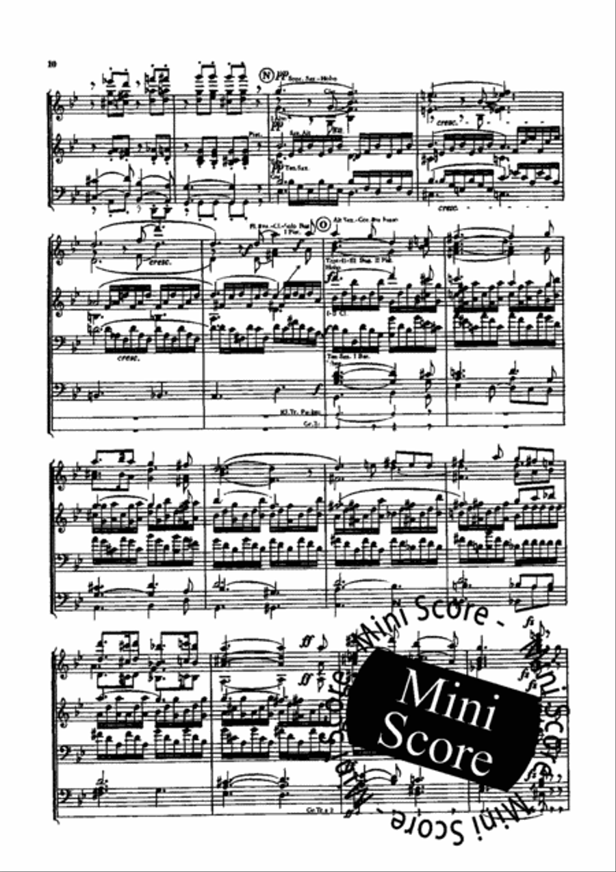 Rapsodie Norvegienne No. 3 Concert Band scores gallery preview page 12