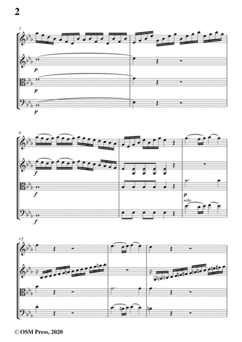 Stamitz-Quartet in E flat Major,Op.19 No.1,for Flute,Vln,Vla&VC