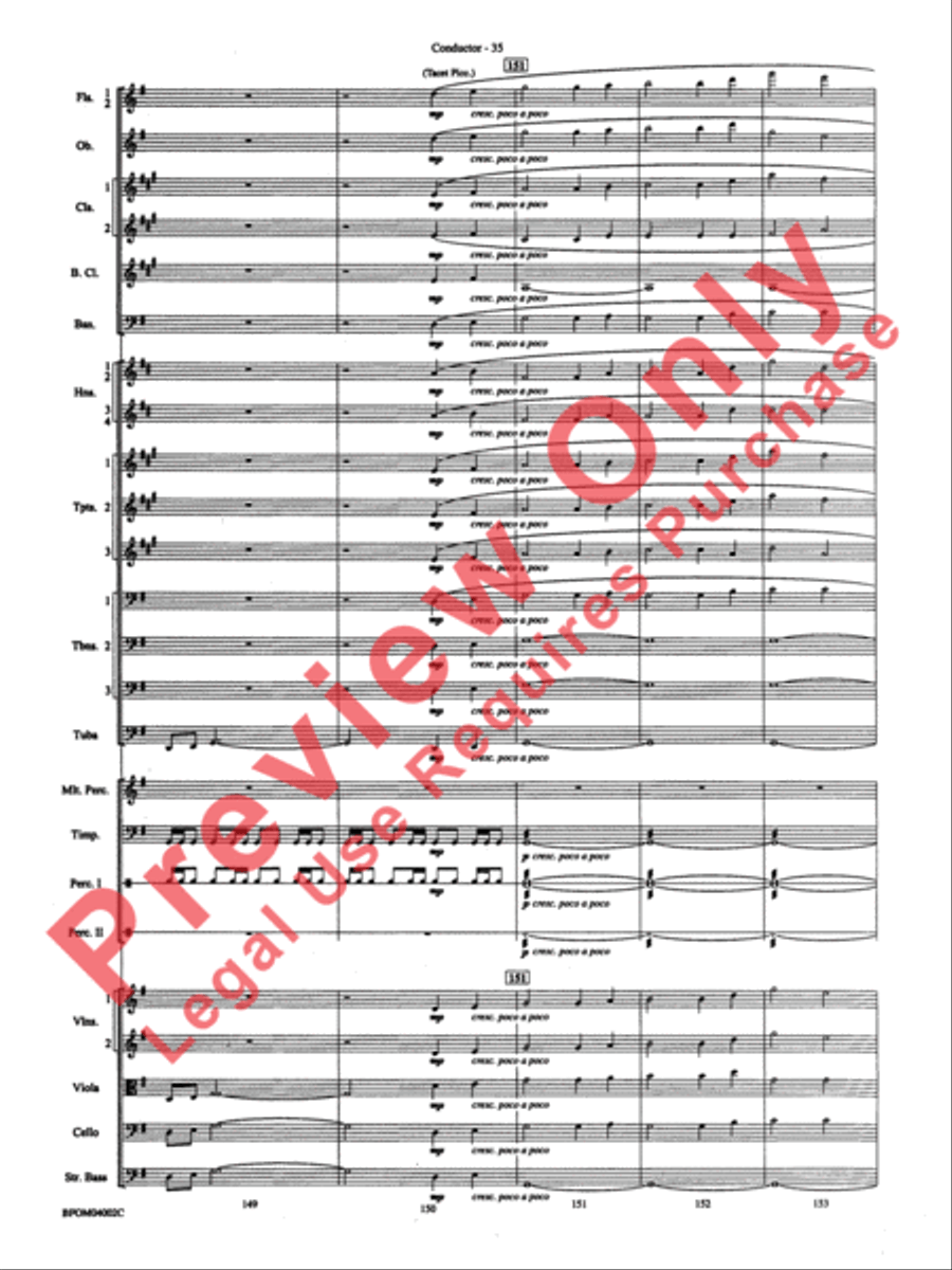 Prairiesong Prairiesong Full Orchestra scores gallery preview page 38