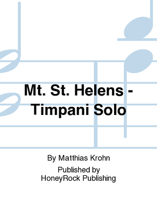 Mt. St. Helens - Timpani Solo
