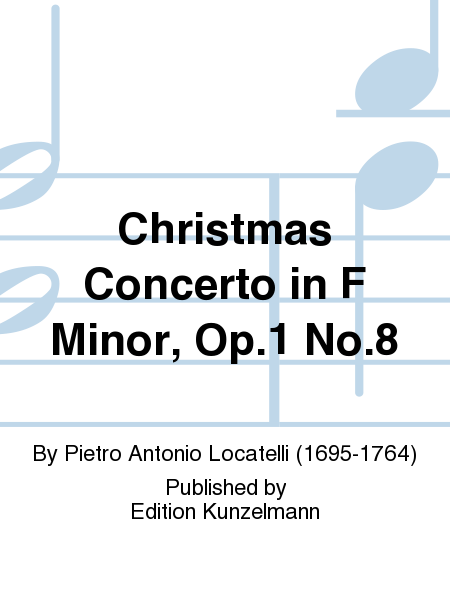 Christmas Concerto in F Minor, Op. 1 No. 8