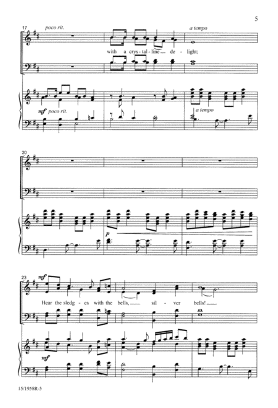 The Bells The Bells 4-Part scores gallery preview page 5