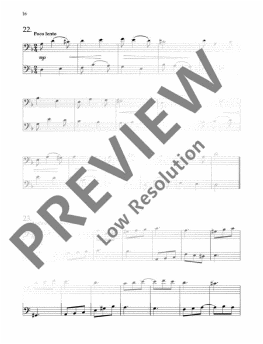 Cello Sight-Reading 2 Cello scores gallery preview page 17