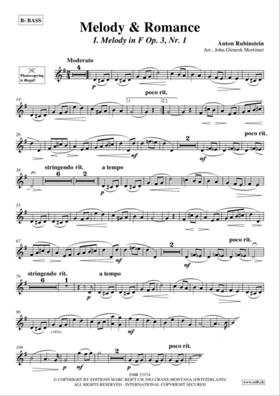 Melody & Romance Voice Solo scores gallery preview page 3