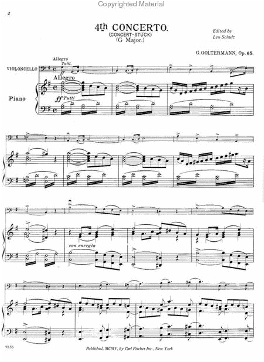 Concerto No. 4 in G Major Piano Accompaniment scores gallery preview page 2