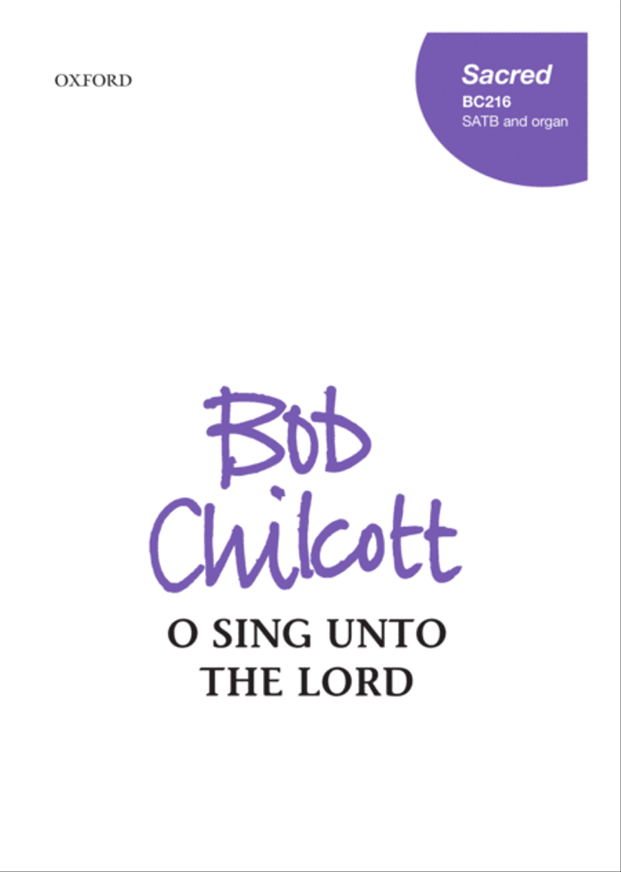 O sing unto the Lord 4-Part scores gallery preview page 1