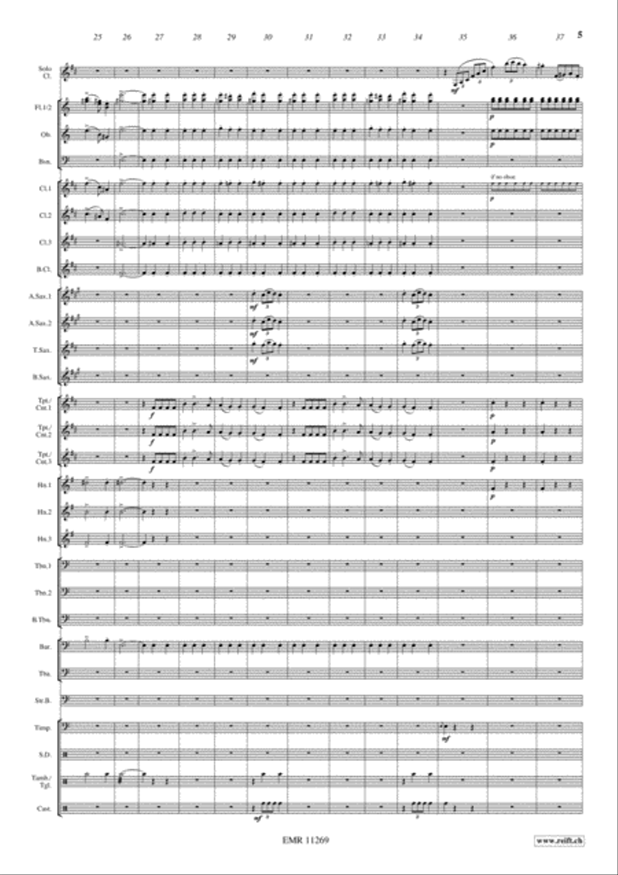 Intermedio Concert Band scores gallery preview page 5