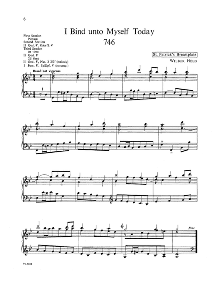 Preludes for the Hymns in Worship Supplement (1969), Vol III: Trinity - General
