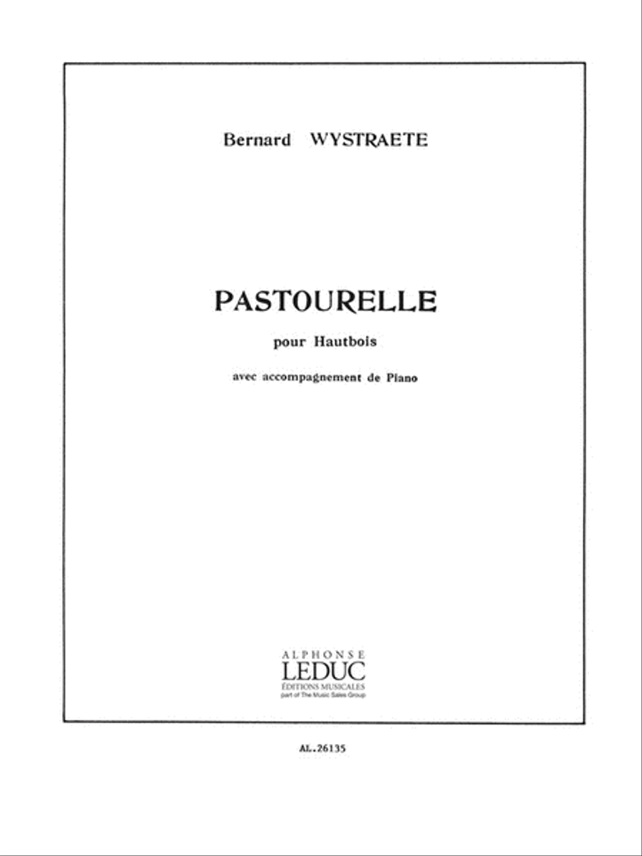 Pastourelle (oboe & Piano) Piano Accompaniment scores gallery preview page 1