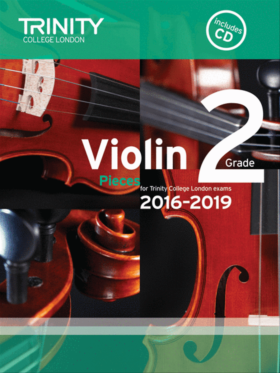 Violin Exam Pieces 2016-2019: Grade 2 (score, part & CD) Violin scores gallery preview page 1