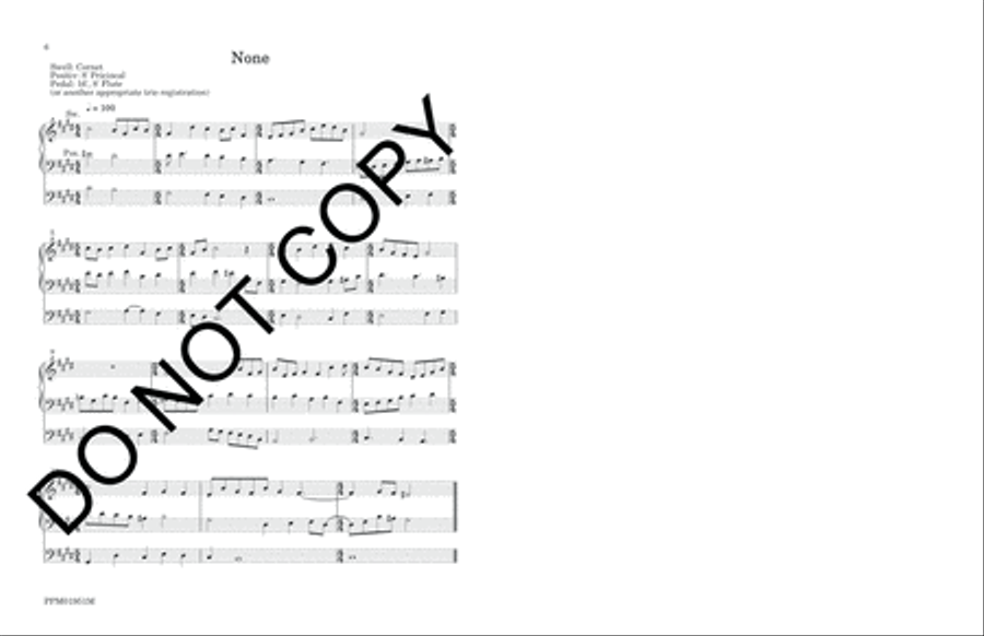 The Divine Office Organ scores gallery preview page 9