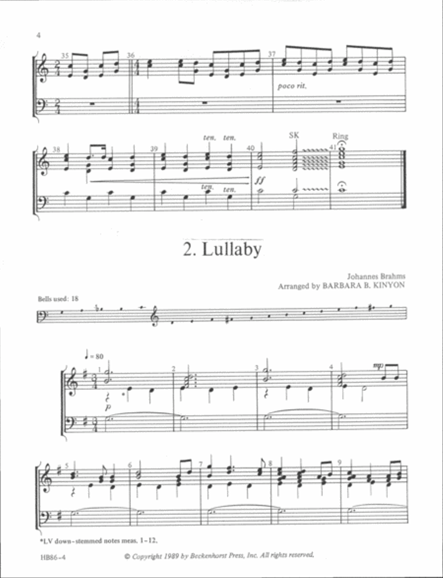 Let's All Ring the Classics 2-Octaves scores gallery preview page 3