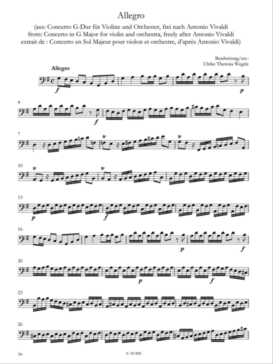 Alles zu Fuss Organ scores gallery preview page 4
