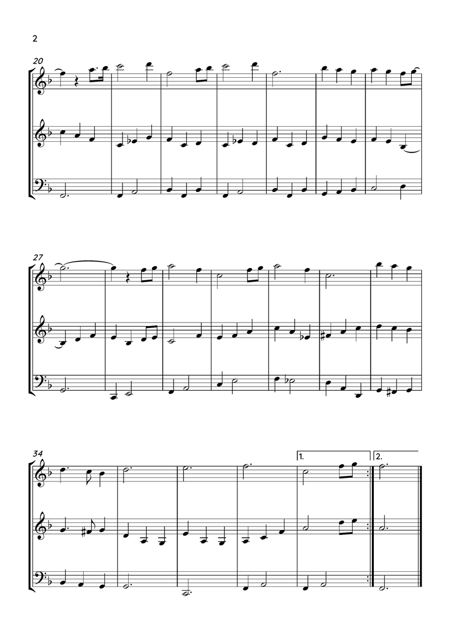 Married (Heiraten) Married (Heiraten) String Trio scores gallery preview page 2