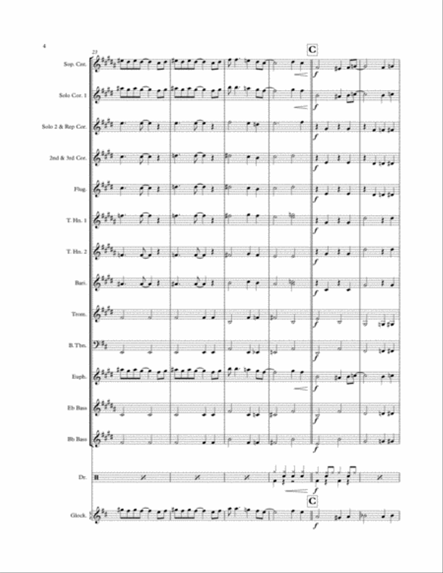 We'll Meet Again Brass Ensemble scores gallery preview page 4