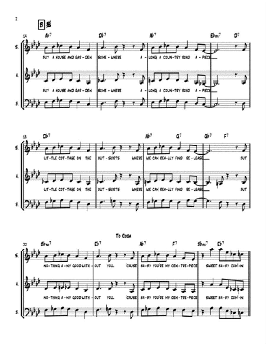 Centerpiece 3-Part scores gallery preview page 2