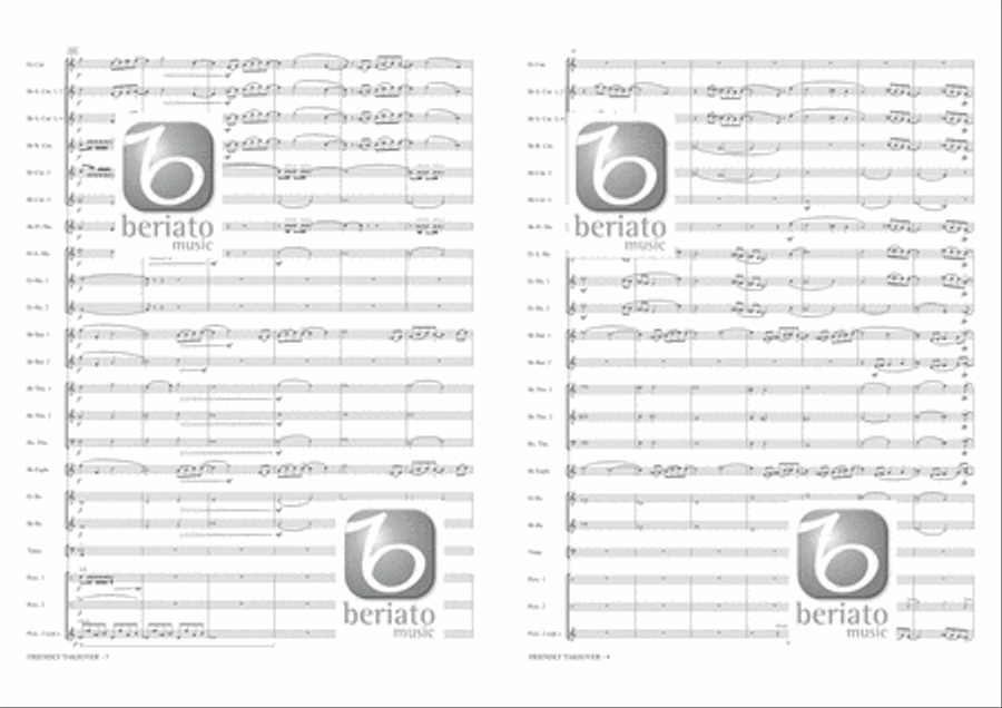 Friendly Takeover Brass Band scores gallery preview page 3