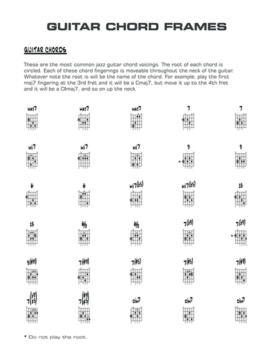 Rice and Beans: Guitar Chords