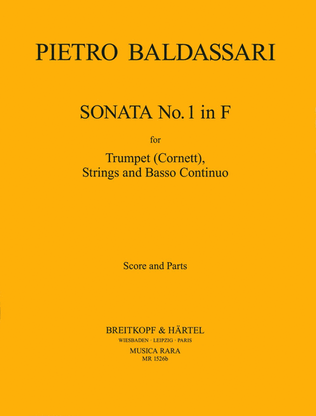 Book cover for Sonata No. 1 in F