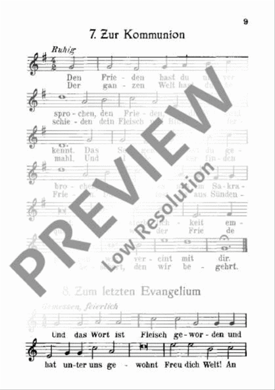 Christ-König-Messe TB scores gallery preview page 10