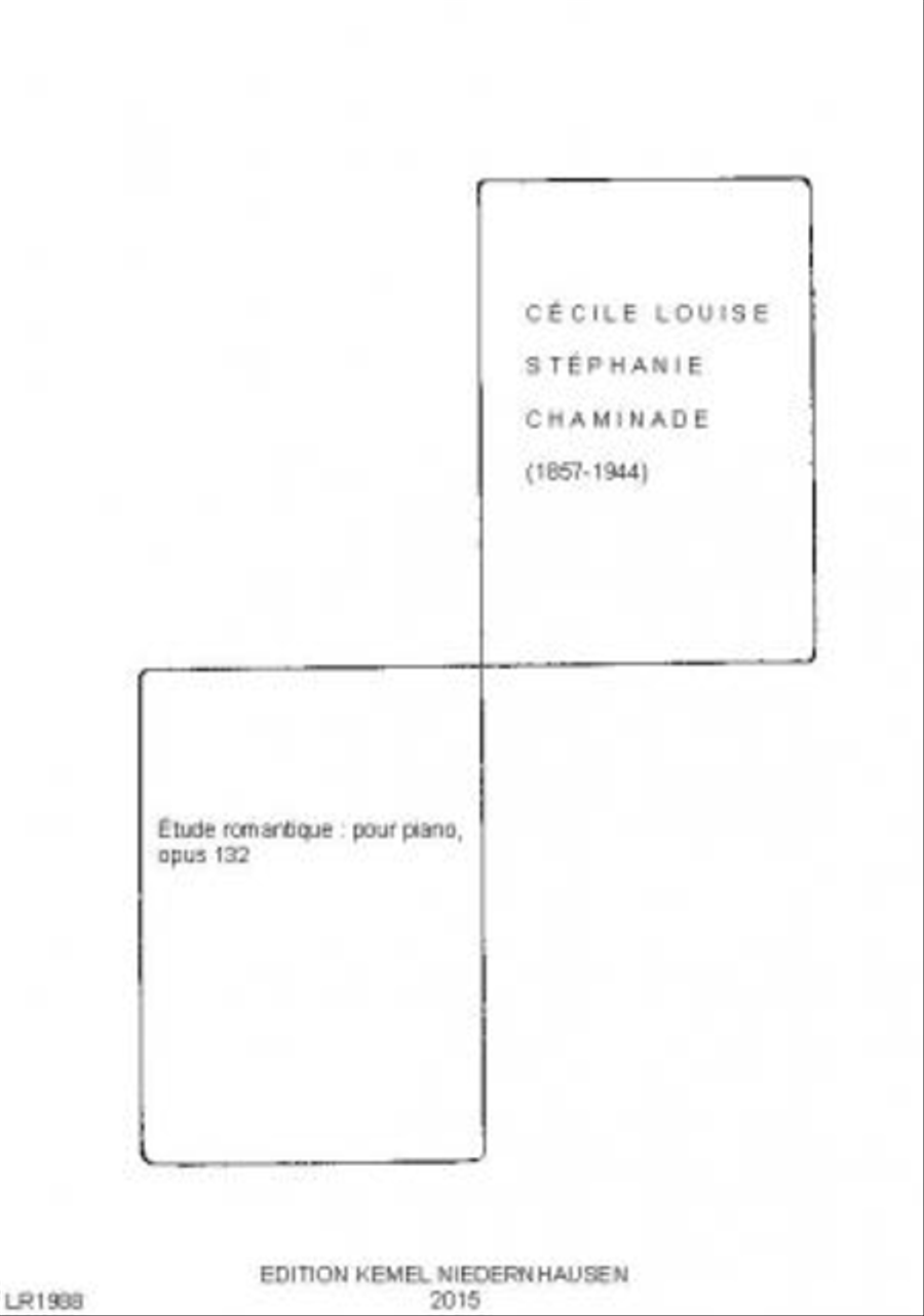 Etude romantique Piano Method scores gallery preview page 1