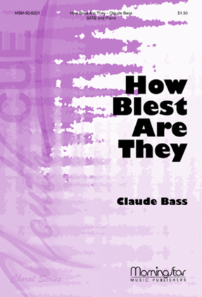 Book cover for How Blest Are They