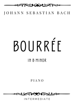 Book cover for J.S. Bach - Bourrée from Violin Partita No.1 in B minor - Intermediate