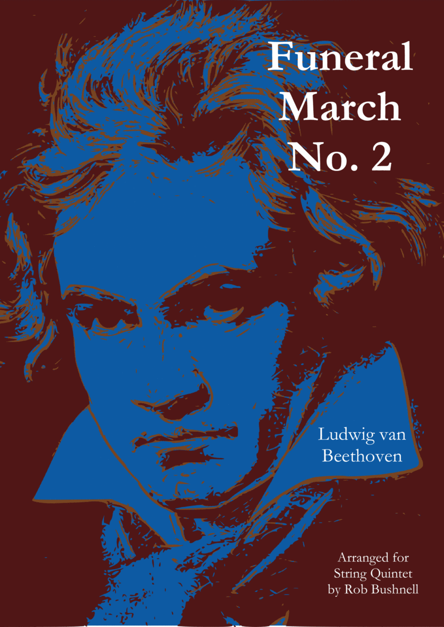 Funeral March No.2 (Beethoven) - String Quartet String Quartet scores gallery preview page 1