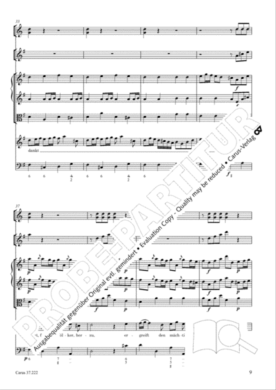 Kommt, frohe Volker, herzu STB scores gallery preview page 10