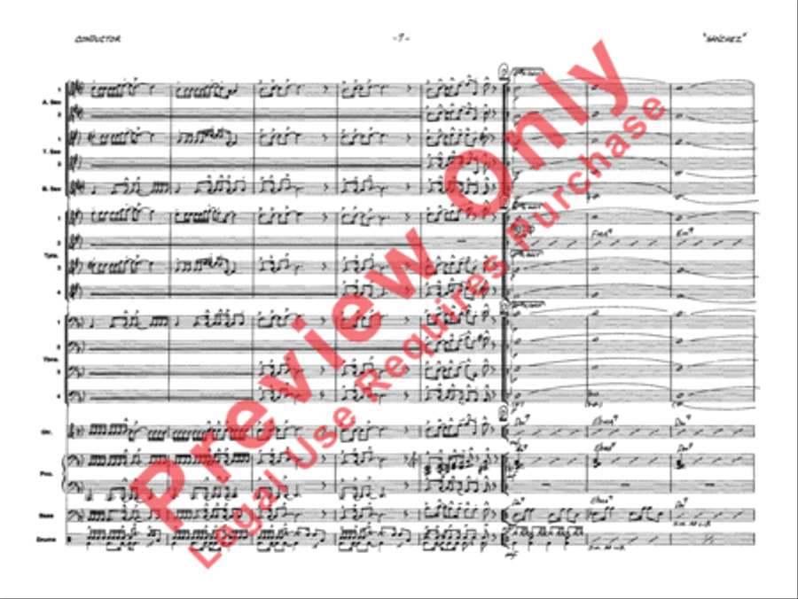 Children of Sanchez Jazz Ensemble scores gallery preview page 10