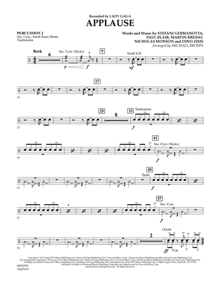 Applause - Percussion 2