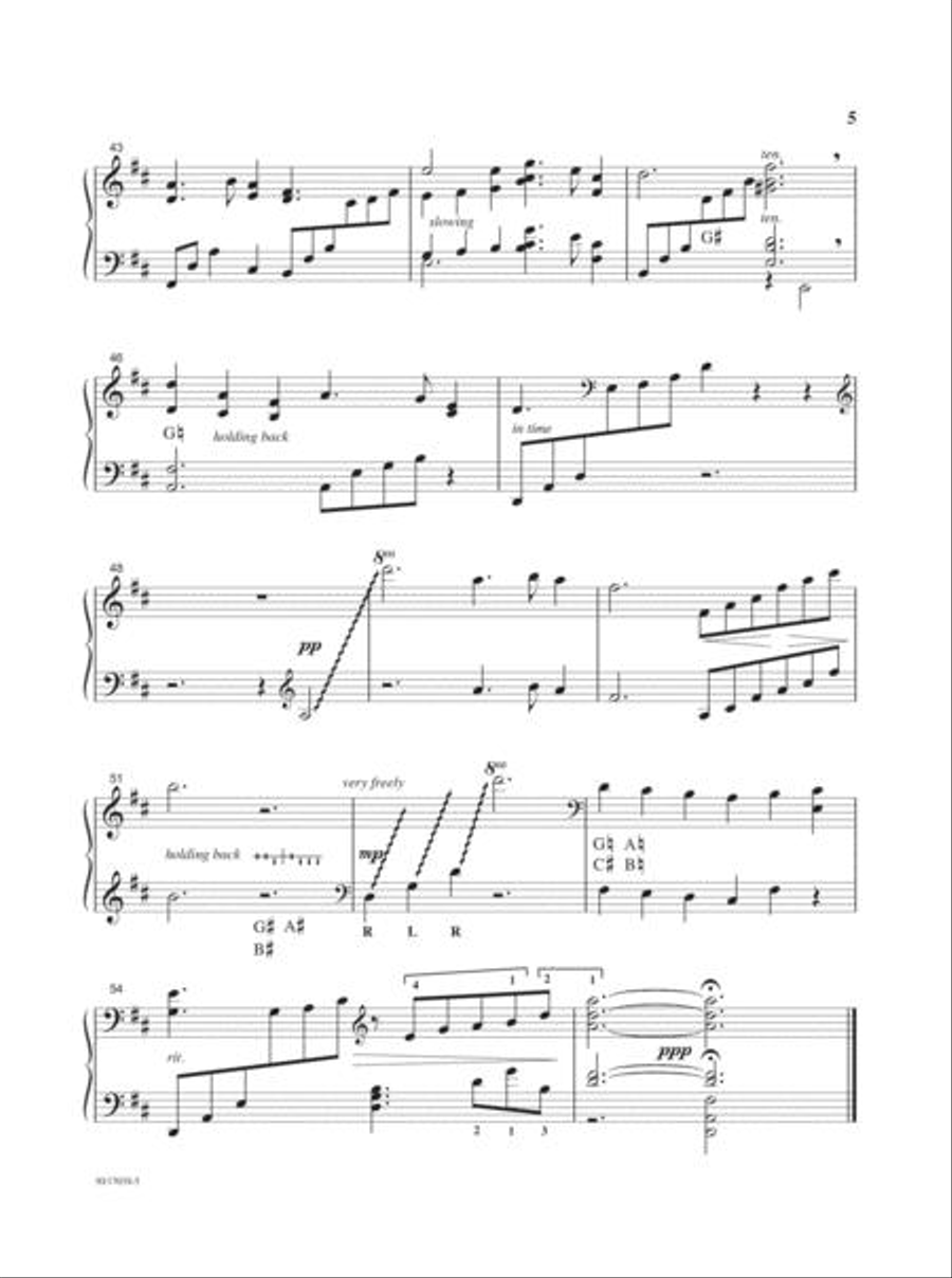 Christmas Album for Harp and Organ - Harp Part Harp scores gallery preview page 5