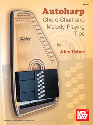 Book cover for Autoharp Chord Chart and Melody-Playing Tips
