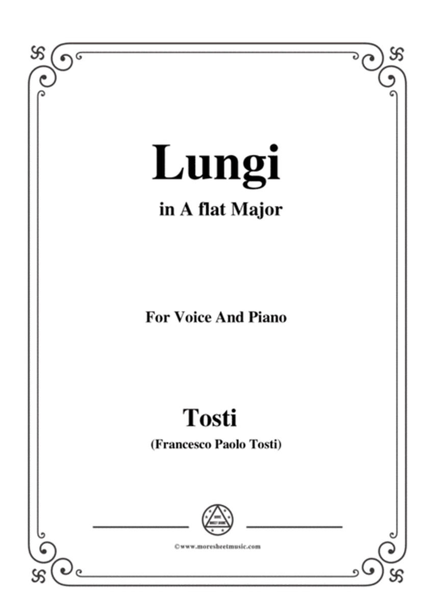 Tosti-Lungi in A flat Major,for voice and piano image number null