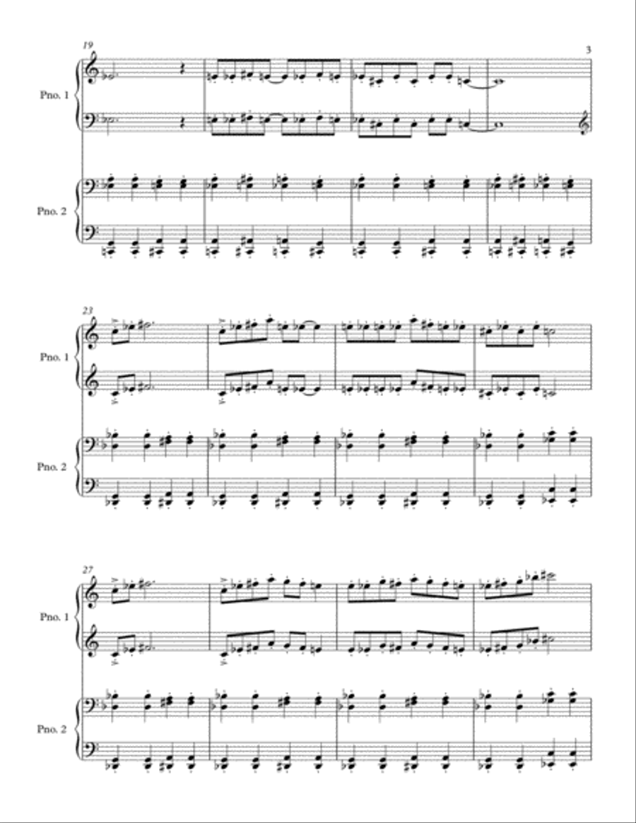 C-Octatonic Rhapsody Set of Parts scores gallery preview page 5